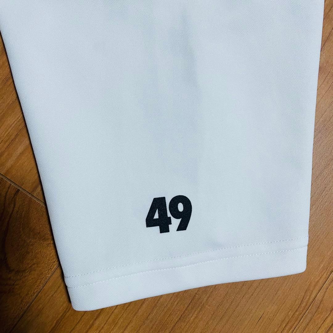 TFW49 モックネック　Tシャツ　ホワイト　L junhashimoto