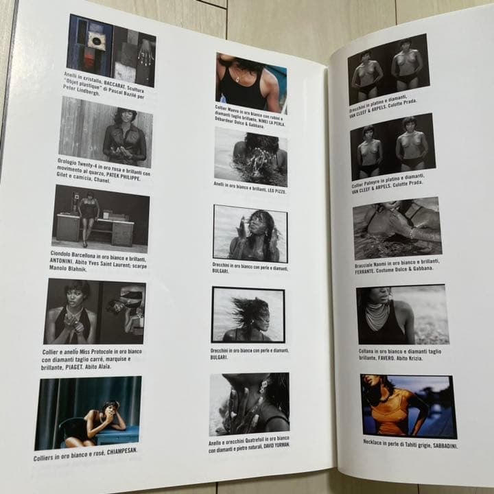 2000年VOGUE ITALIA付録NAOMI CAMPELL写真集