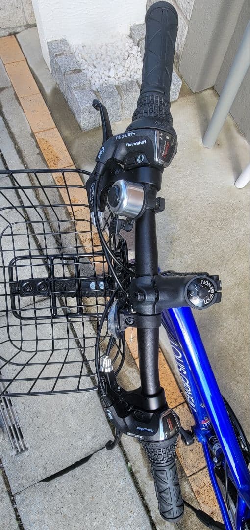LOUIS GARNEAU（ルイガノJ22）キッズバイク 青 前カゴ付き