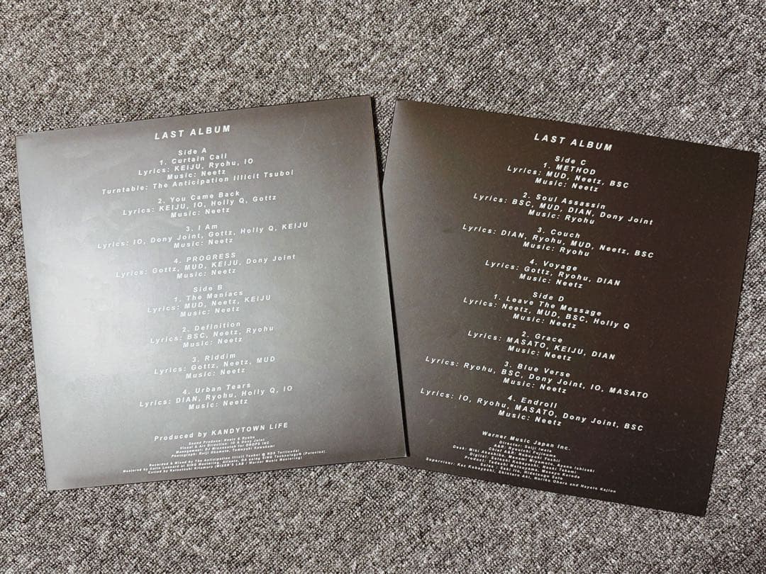 KANDYTOWN / LAST ALBUM 2LP 3rd レコード 【名盤】