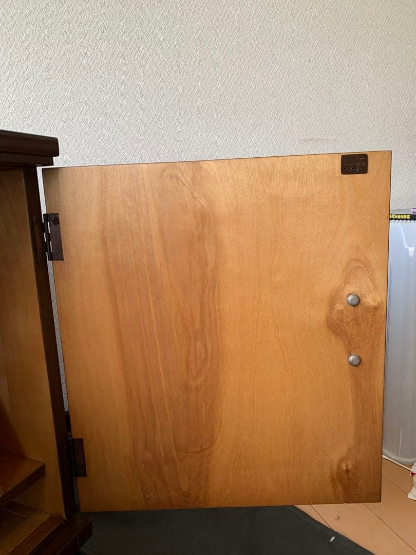 レコード収納　木製家具