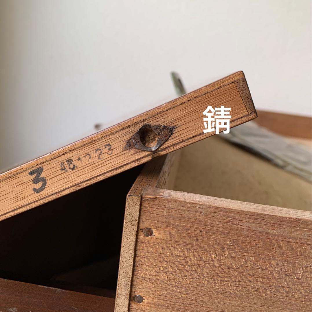 レコード収納　木製家具