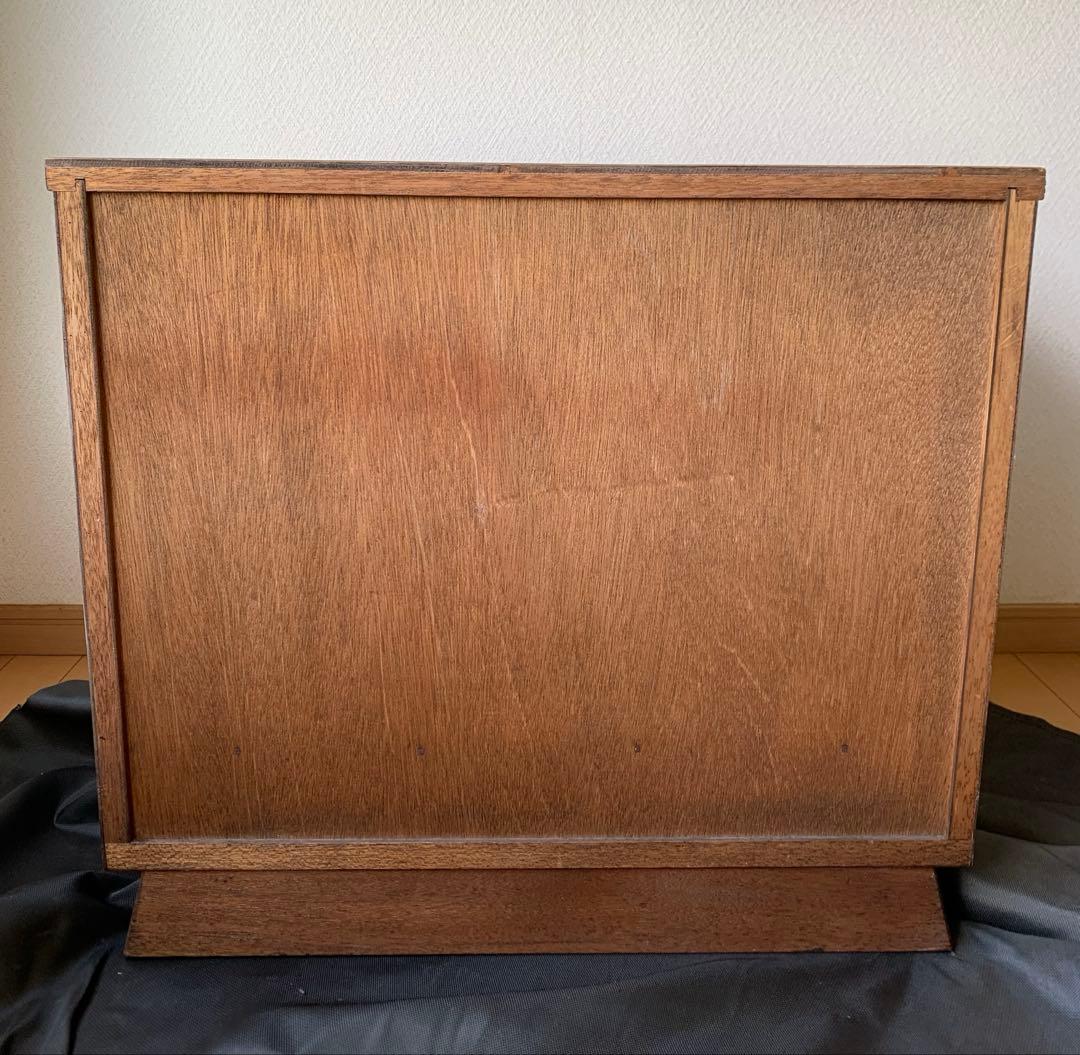 レコード収納　木製家具