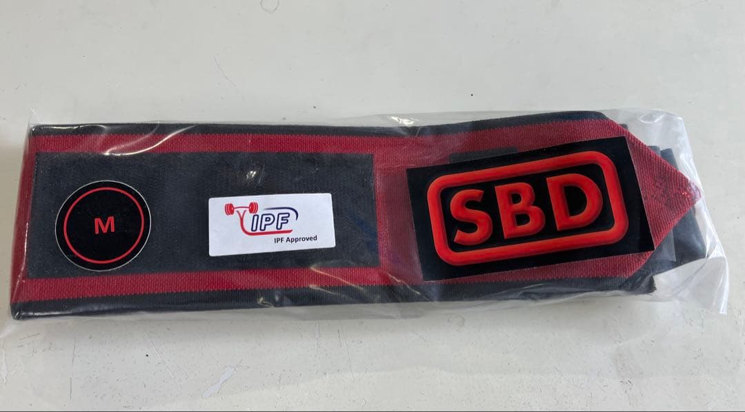 SBD Wrist Wraps Mサイズ　新品未開封