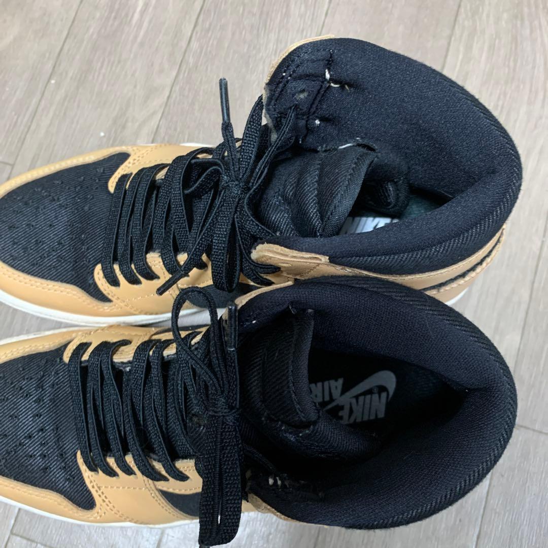 【NIKE】エアジョーダン 1 レトロハイ★バケッタタン/ブラックセイル24cm