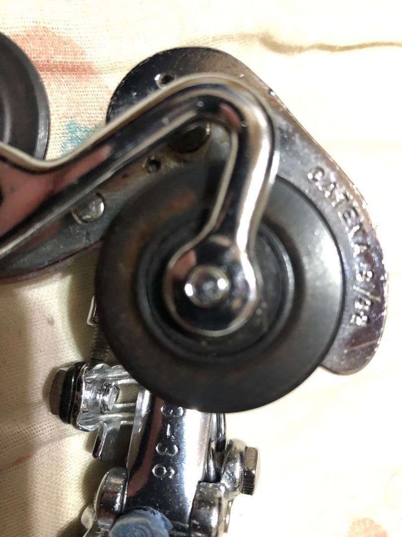 未使用品Campagnolo Record鉄 リアディレイラー