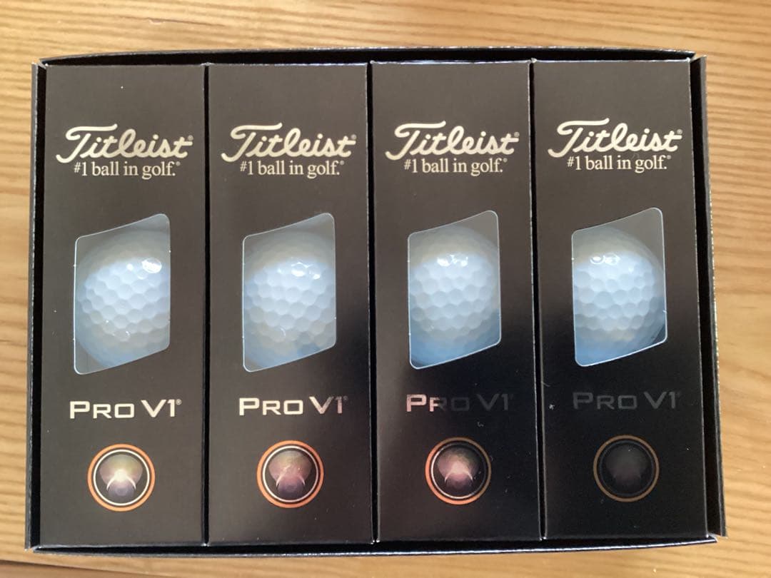 タイトリストPro V1 ゴルフボールダブルナンバー