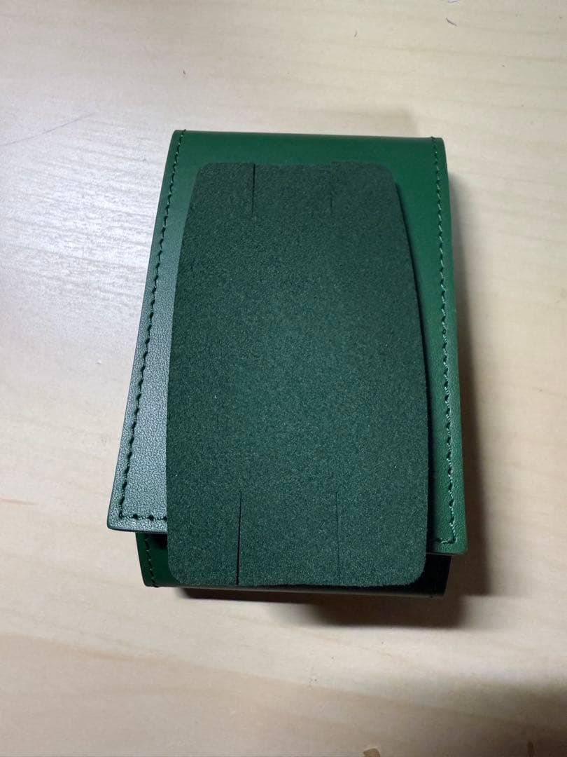 ROLEX ロレックス グリーンレザーケース 紙袋付き / 純正 正規品