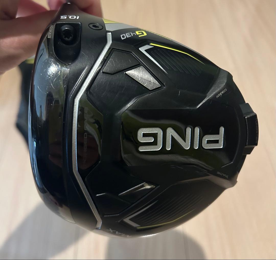 PING G430 MAXドライバー ヘッドカバー付き
