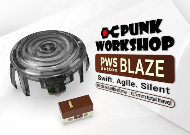 最新版 PWS Blaze ボタン 8個セット