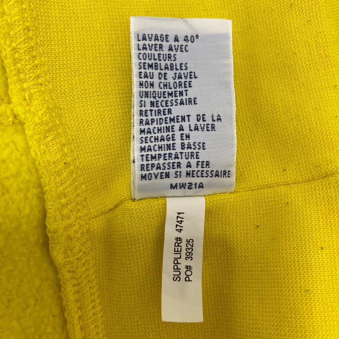 【Polo by Ralph Lauren】【L】パーカー　黄色　ビックポニー