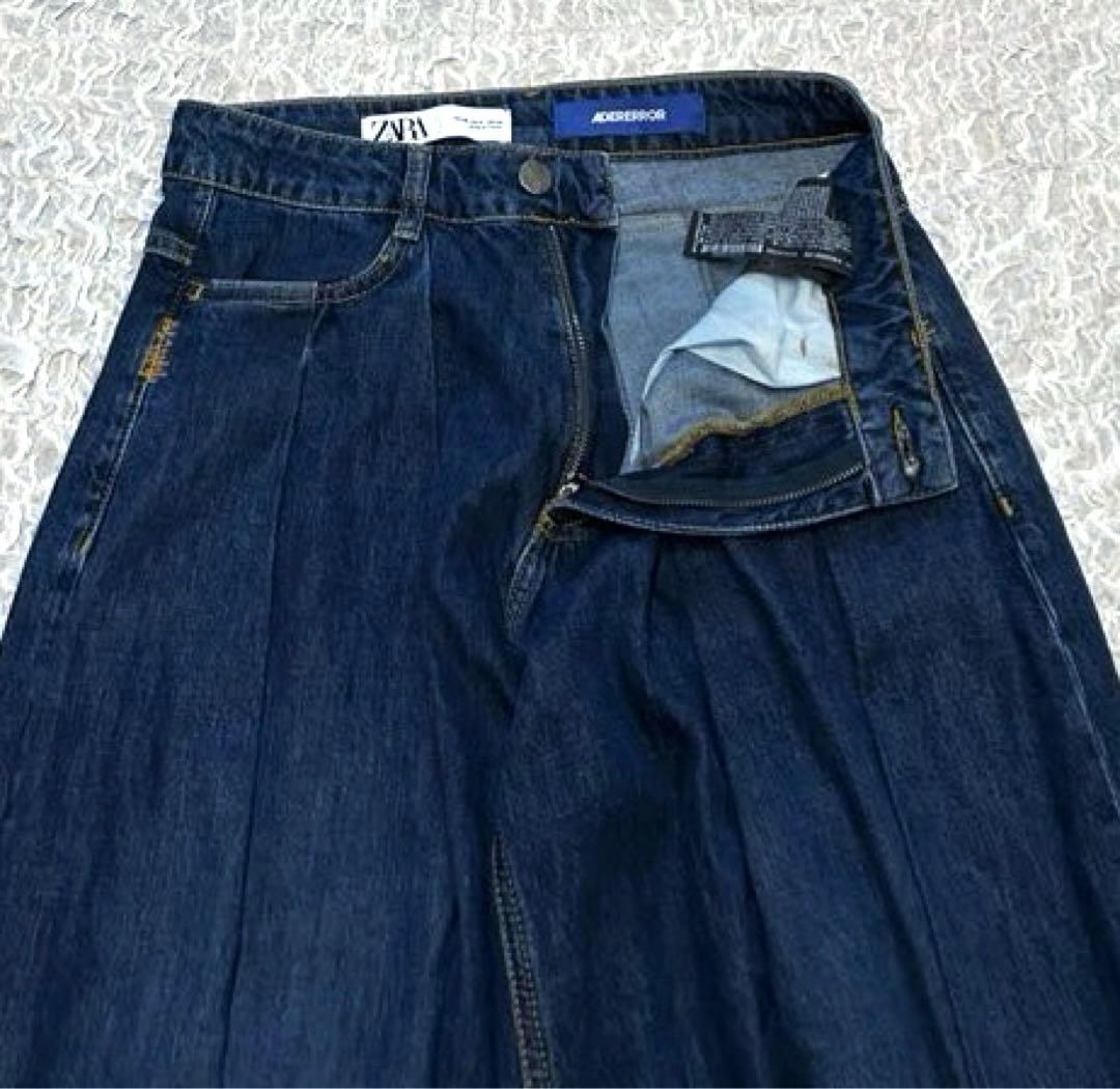【美品】即完売 ZARA ADER ERROR WIDE-LEG ワイド デニム