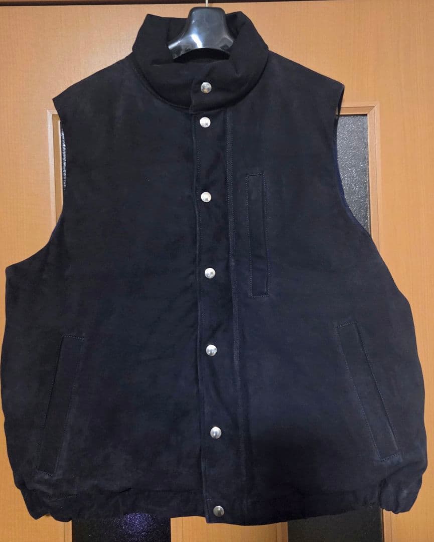 A.PRESSE アプレッセsuede down vest サイズ2