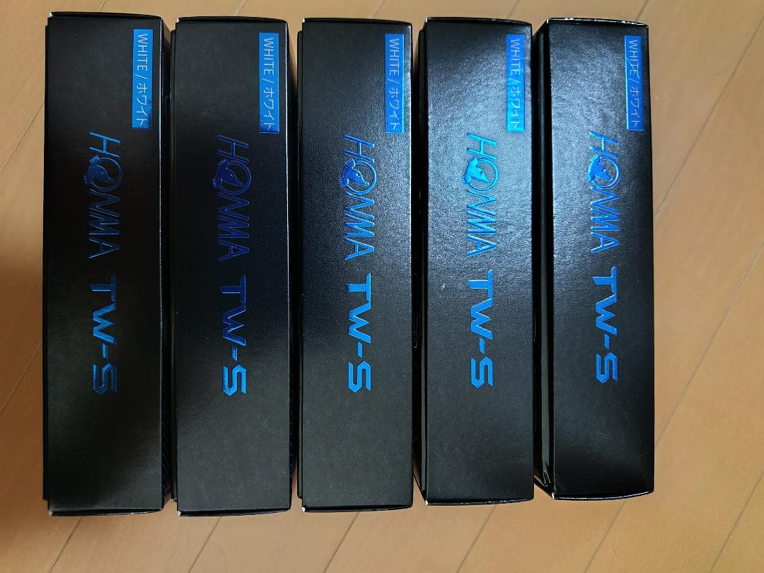 【新品】本間ゴルフ TW-S ホワイト 5ダース