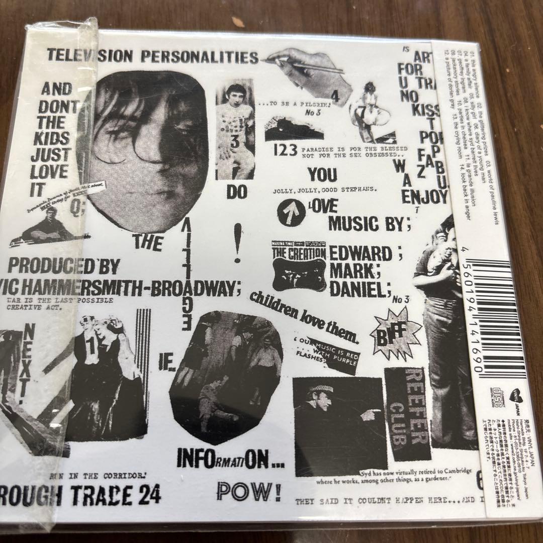 テレヴィジョン・パーソナリティーズ「だってガキには愛せないでしょ。」紙ジャケCD
