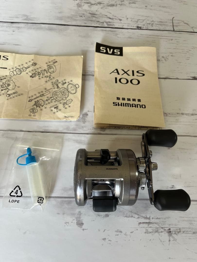 SHIMANO （シマノ）AXIS 100 ベイトリール