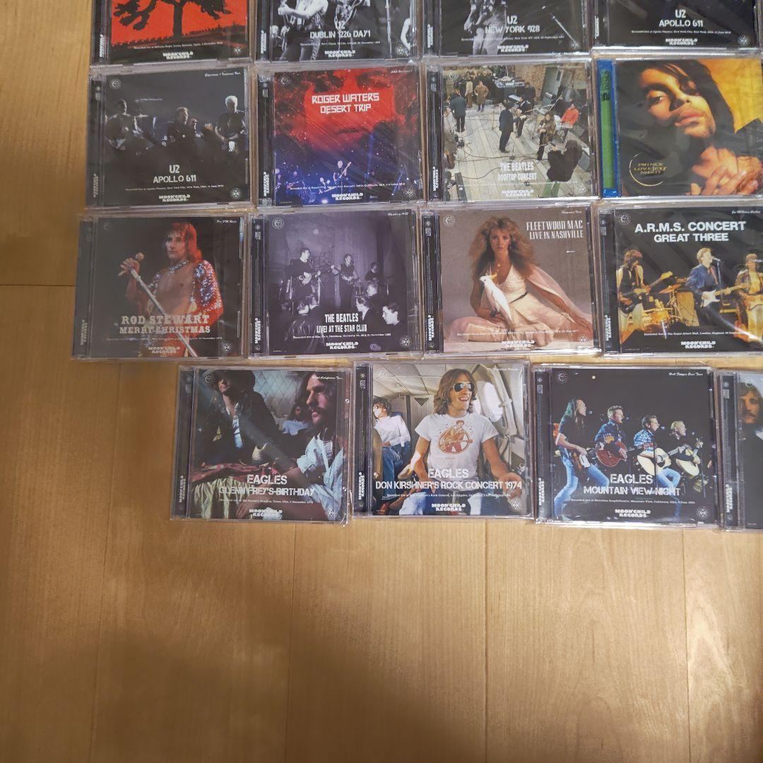 U2、Sade、Prince CDコレクション
