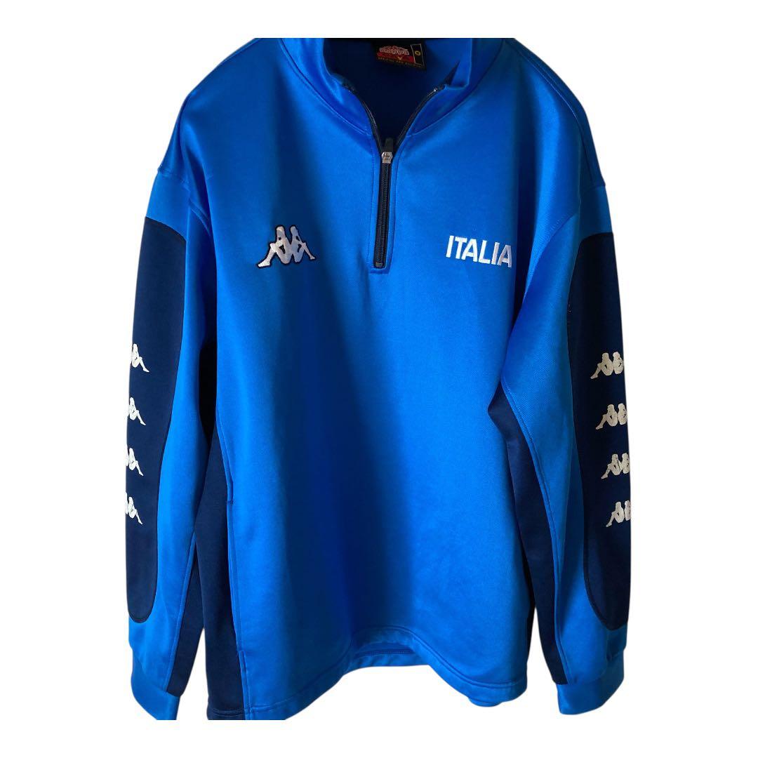 【希少】Kappa ITALIA ジップアップジャージ サッカー イタリア代表