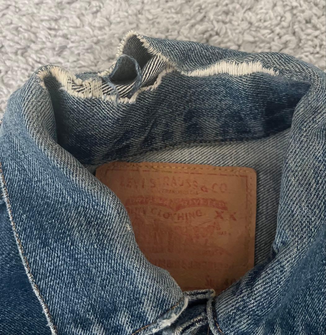 90s バレンシア製 levi's 507XX 555 デニムジャケット 40