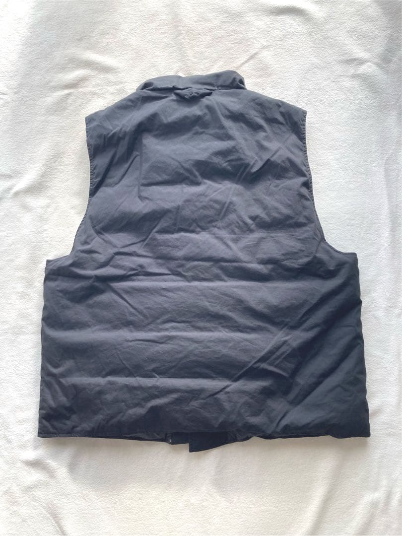 MUJI LABO 高密度織り　撥水ダウンベスト　ブラック　サイズL-XL