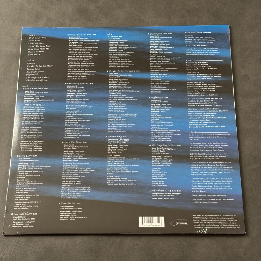 NORAH JONES - Come Away with Me【新品未開封】