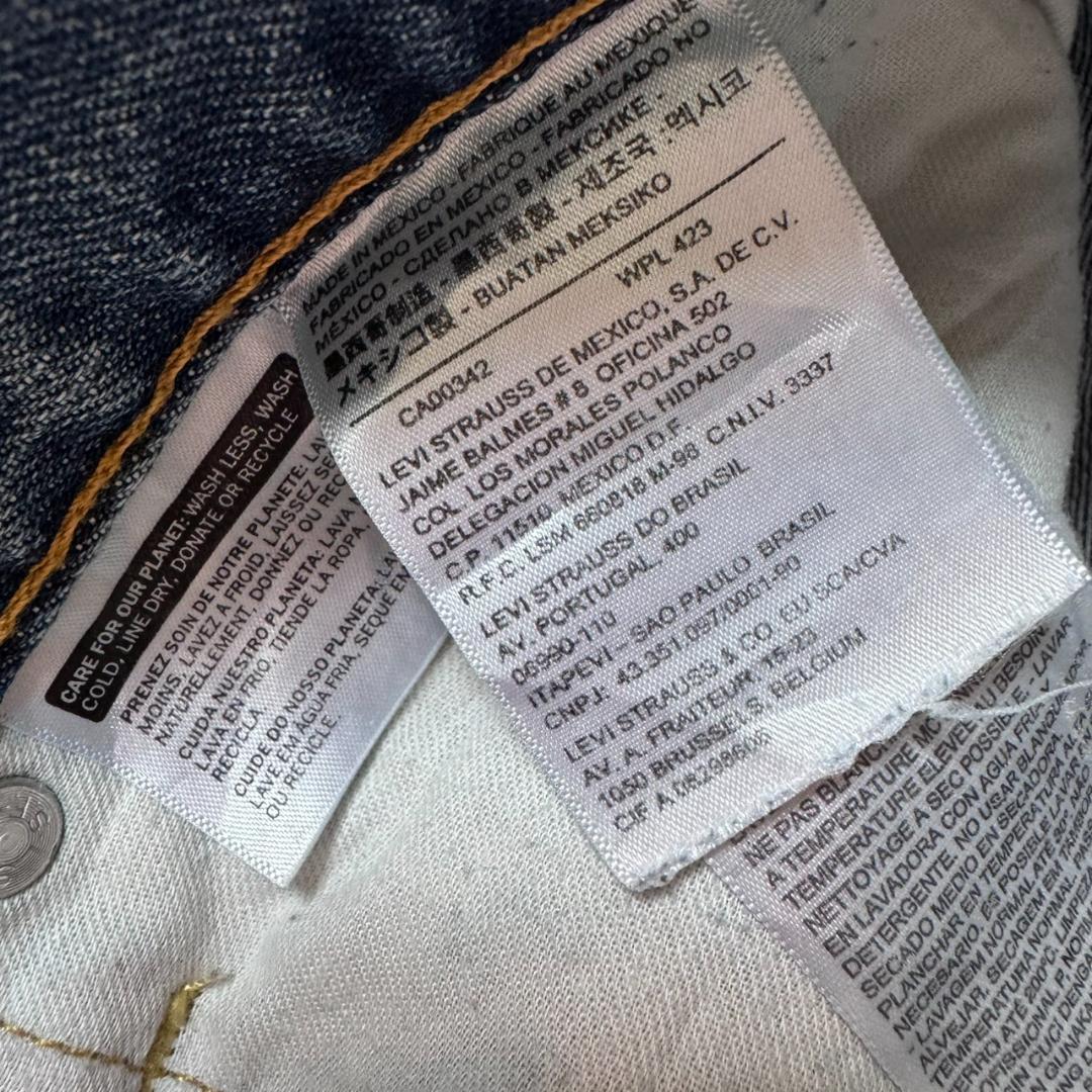 リーバイス 569 ルーズ ワイド ストレート デニム 古着 w32 L32