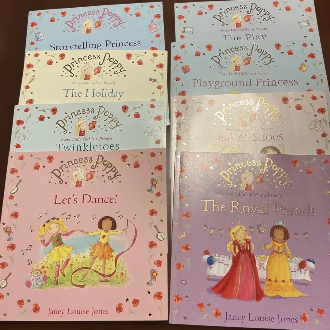 英語絵本8冊セット　Princess Poppyシリーズ8冊/プリンセスポッピー