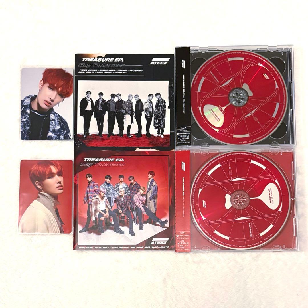 ateez アチズ map to the answer 3形態セット ミンギ
