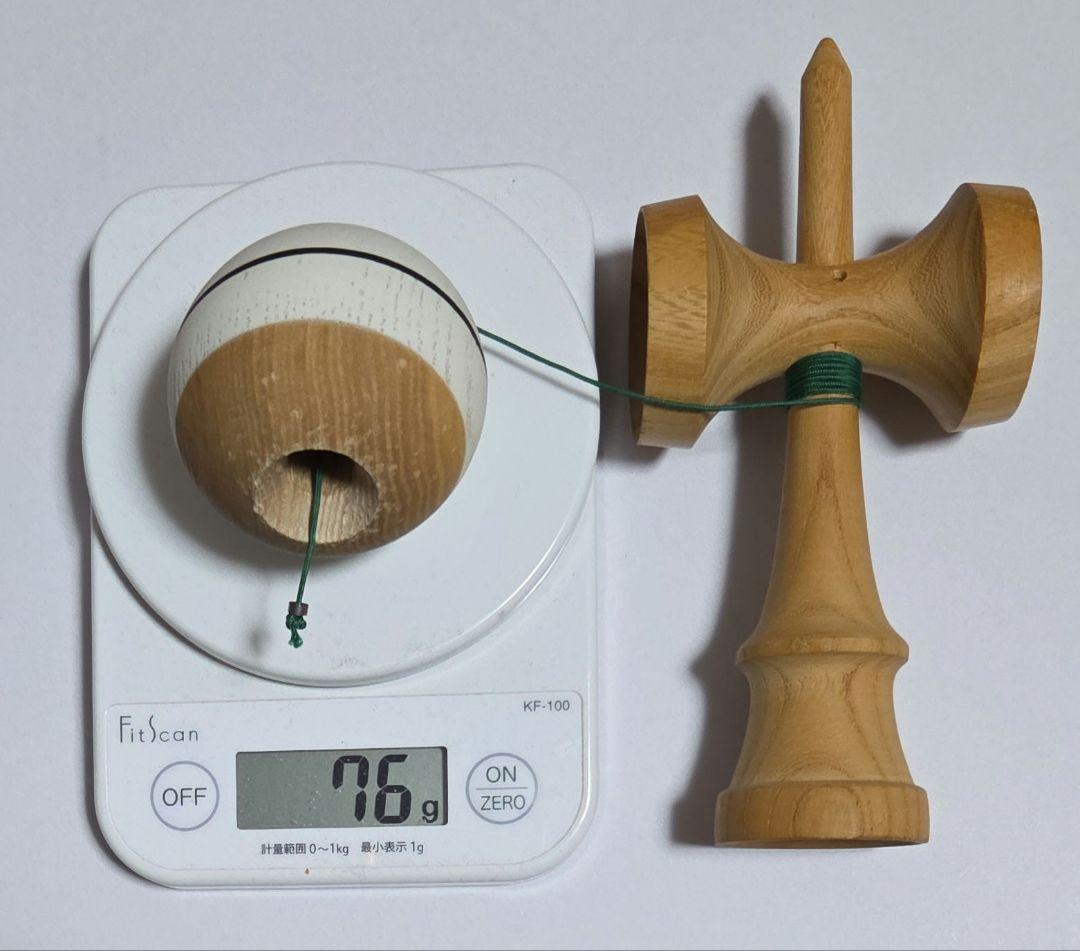 けん玉 KODAMAN KENDAMA / WHITE / KEYAKI