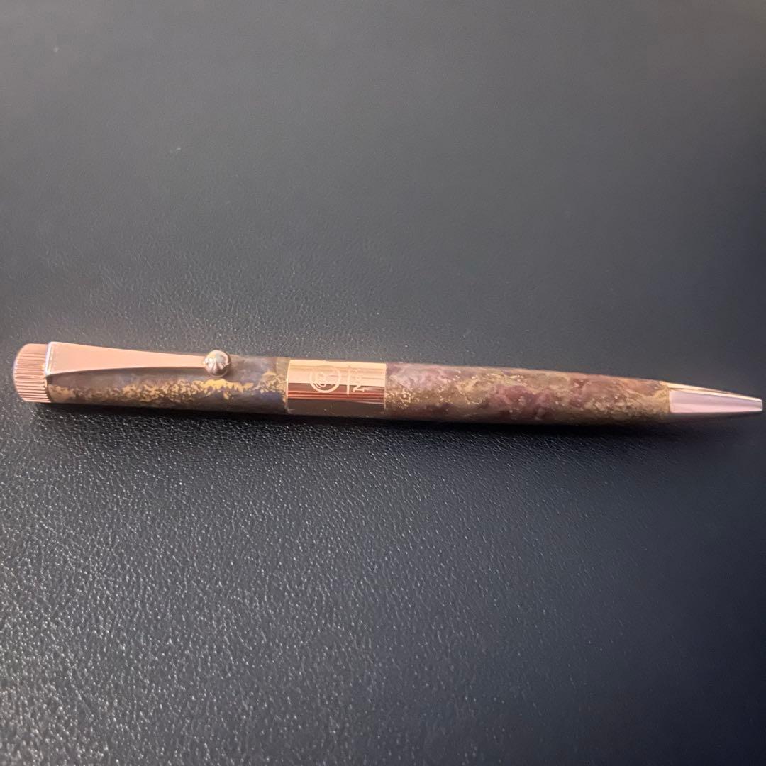 限定品 伊東屋 ROMEO No.3 斑紋孔雀色 日本伝統の美色彩 ボールペン