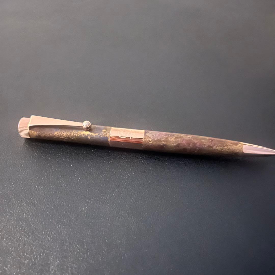限定品 伊東屋 ROMEO No.3 斑紋孔雀色 日本伝統の美色彩 ボールペン