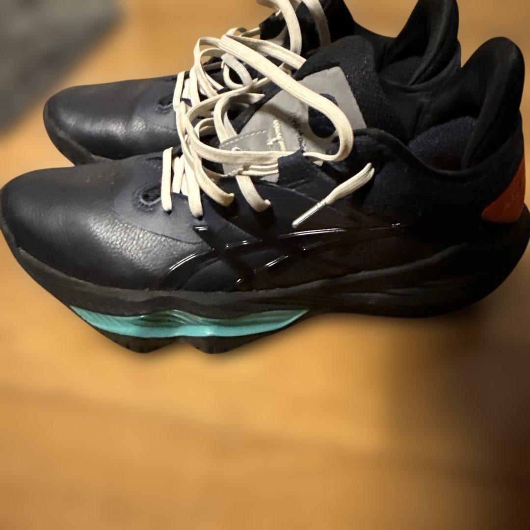 ASICS バスケットボールシューズ ネイビー