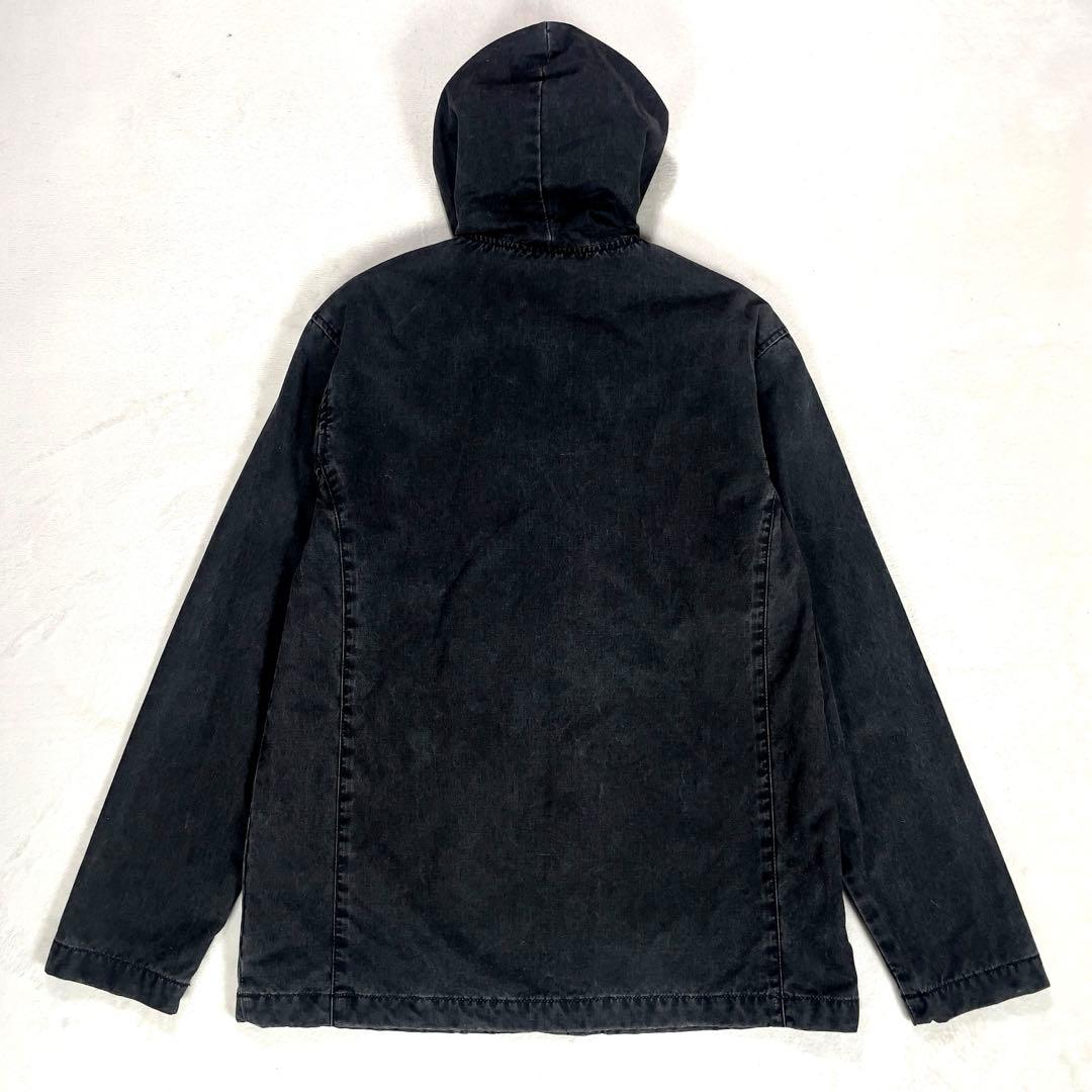 ガイジンメイド ブラックデニム フーディ ワークジャケット 黒 S~M