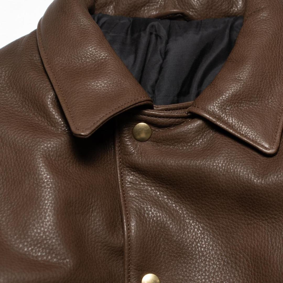 m*a様 UNUSED Leather car coat SIZE2