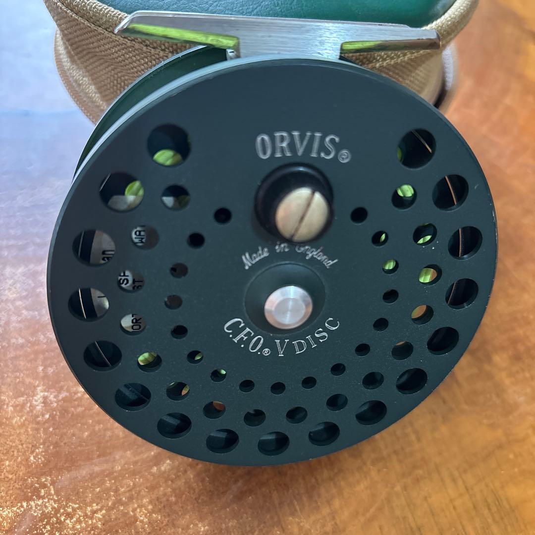 ORVIS CFO V DISC フライリールセット ケースおまけ