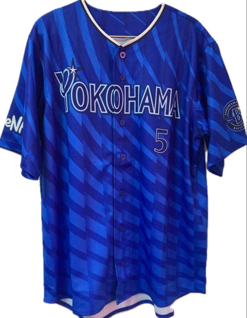 美品未着用、横浜DeNAベイスターズ　松尾ユニフォームO