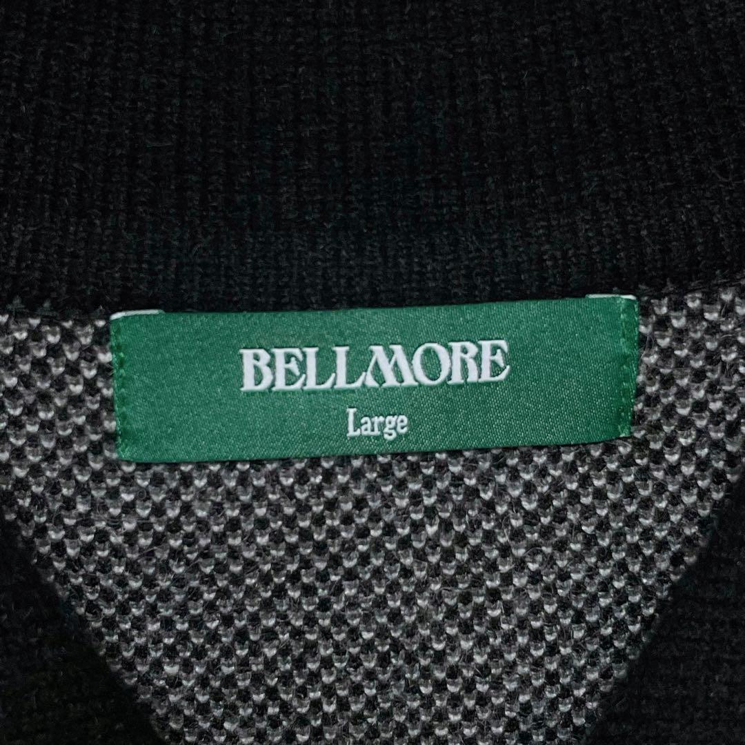【BELLMORE AK-69】ベルモア ニットジップジャケット ゴルフウェアL