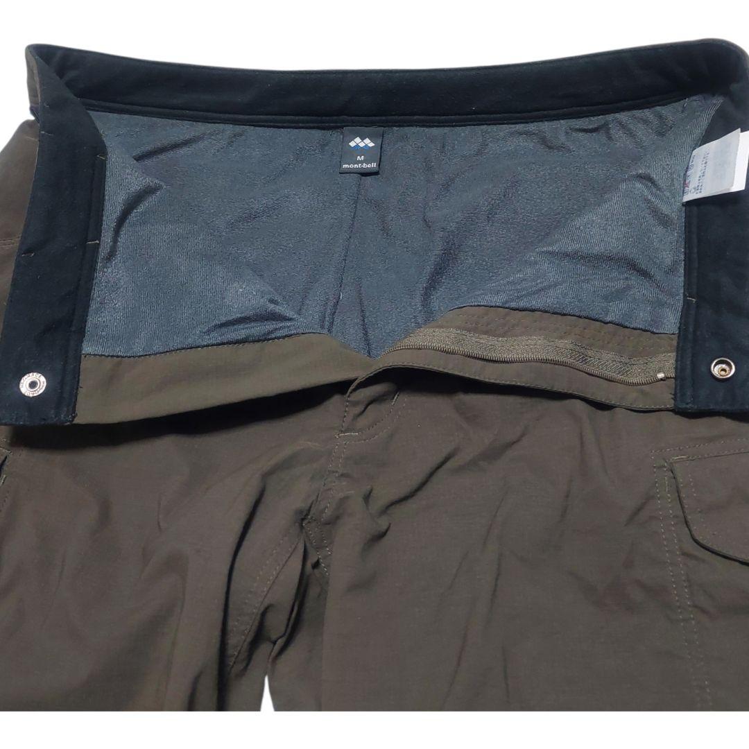 美品★モンベル　ストレッチ ライニング カーゴパンツM