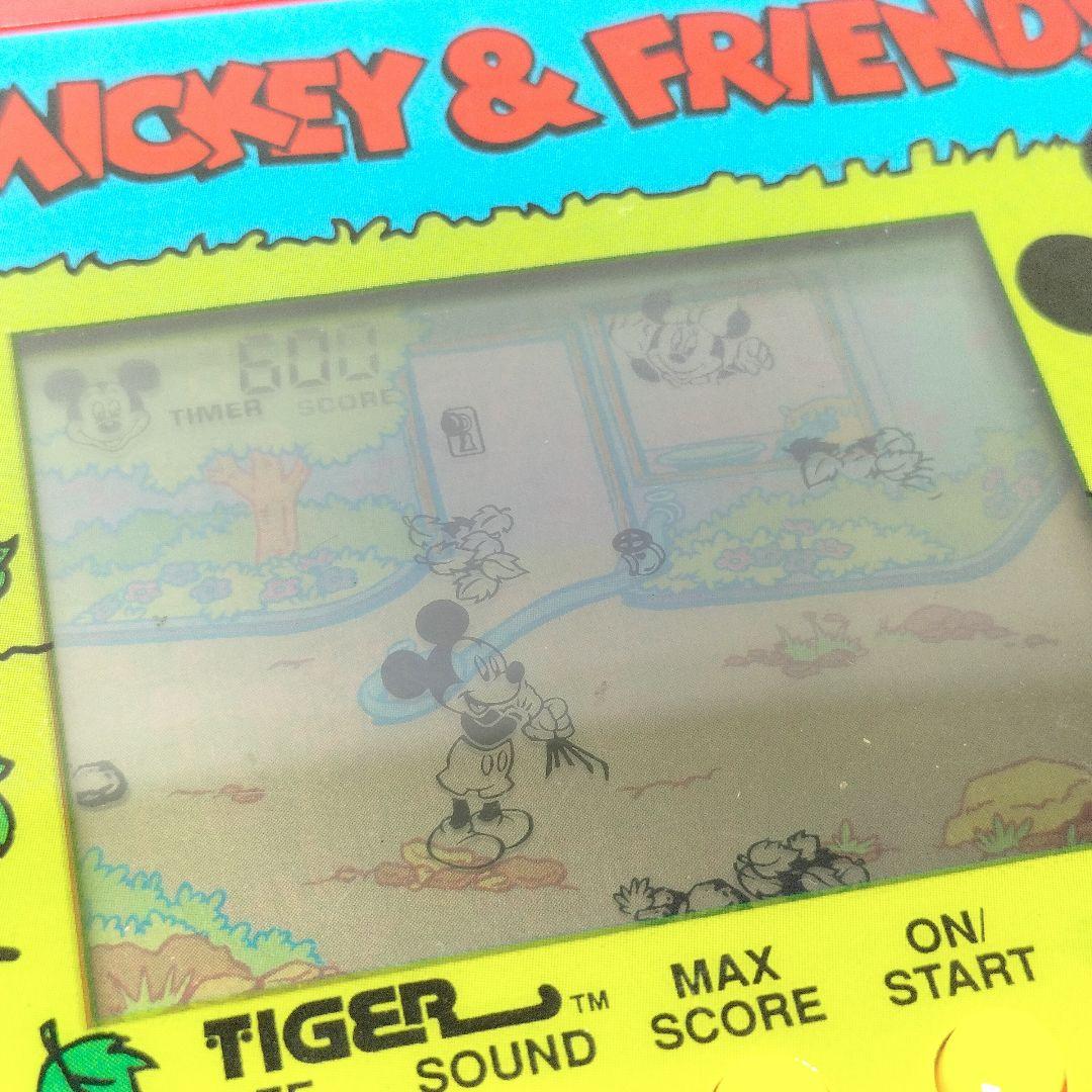 当時物 タイガー エレクトロニック ディズニー ミッキー&フレンズ LCDゲーム