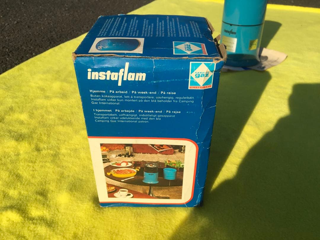 希少♪点火確認のみ campinggaz インスタフラム E型 未使用品 極上