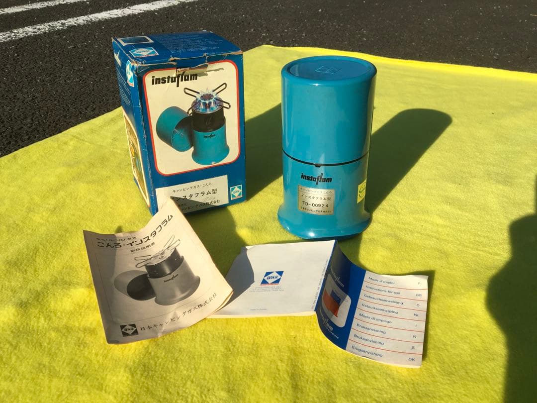 希少♪点火確認のみ campinggaz インスタフラム E型 未使用品 極上