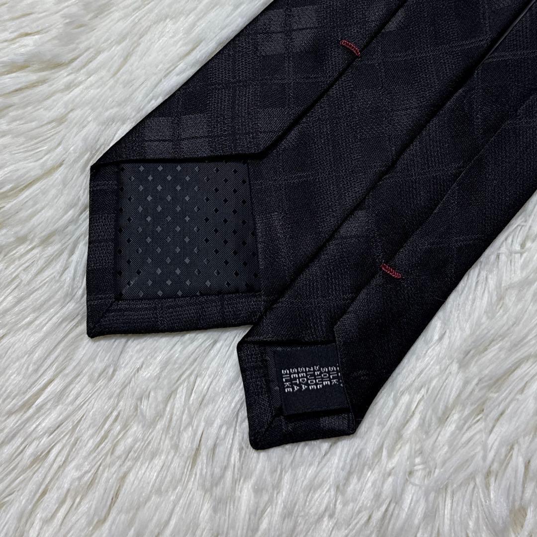 【未使用品】Paul Smith ブランドネクタイ　高級シルク　ブラック