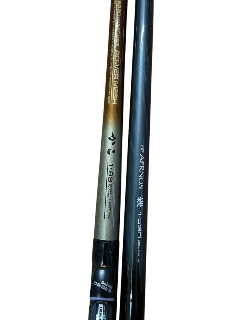 Daiwaかこ1-63 シマノエアノス1-530 釣り竿 2本まとめ売り