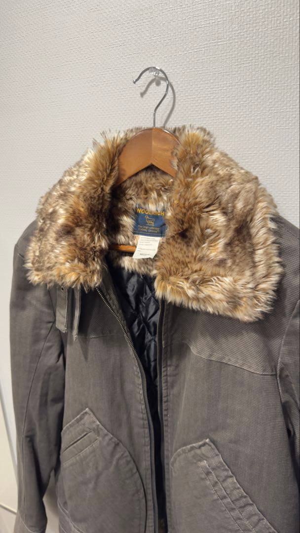 WOOLRICH ファー襟ジャケット size M