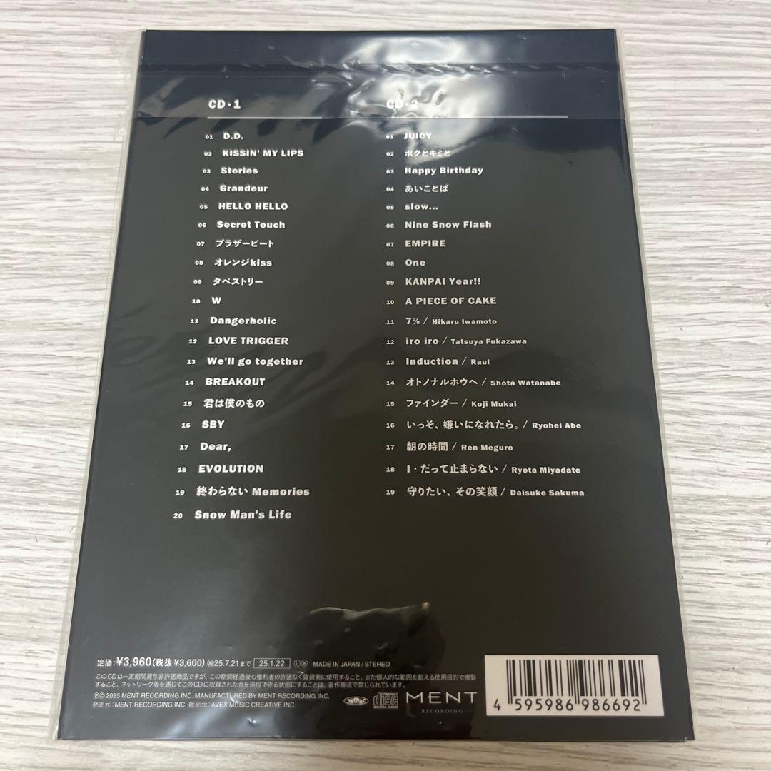 Man THE BEST 2020-2025 初回限定盤A/B/通常盤