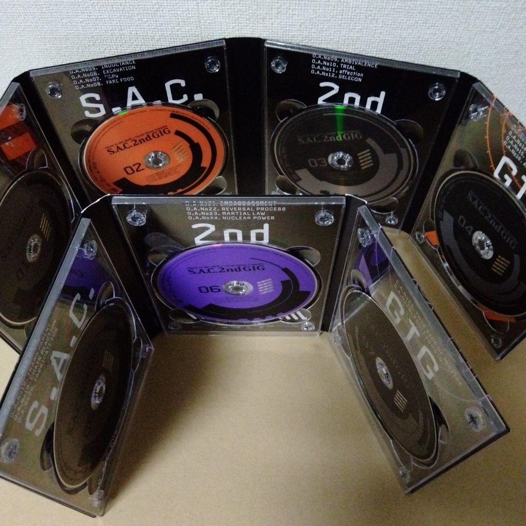 攻殻機動隊 S.A.C.2nd GIG DVD-BOX〈初回限定生産・7枚組〉