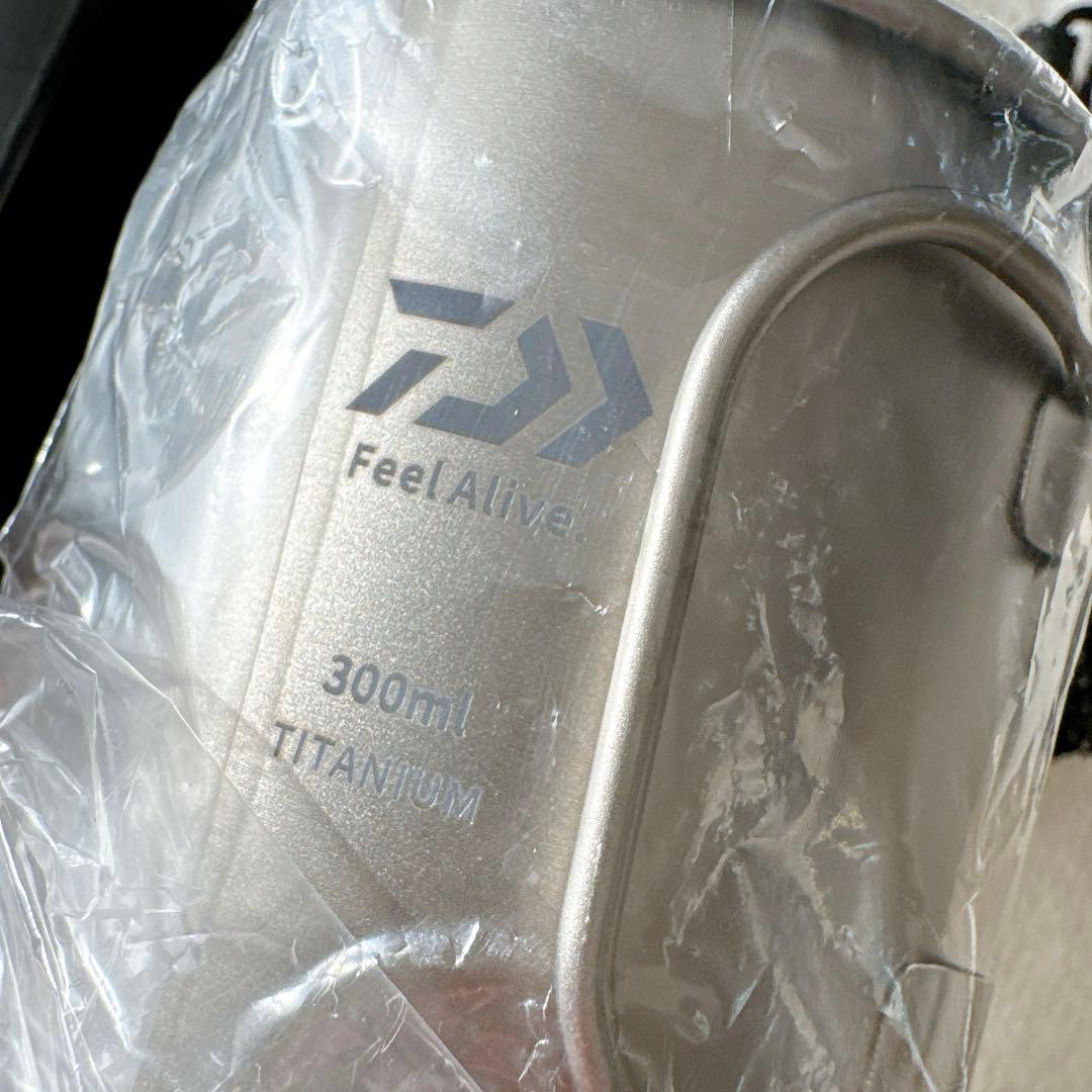 海外限定 DAIWA FC CS(A) チタンマグカップ 300mlチタンカップ