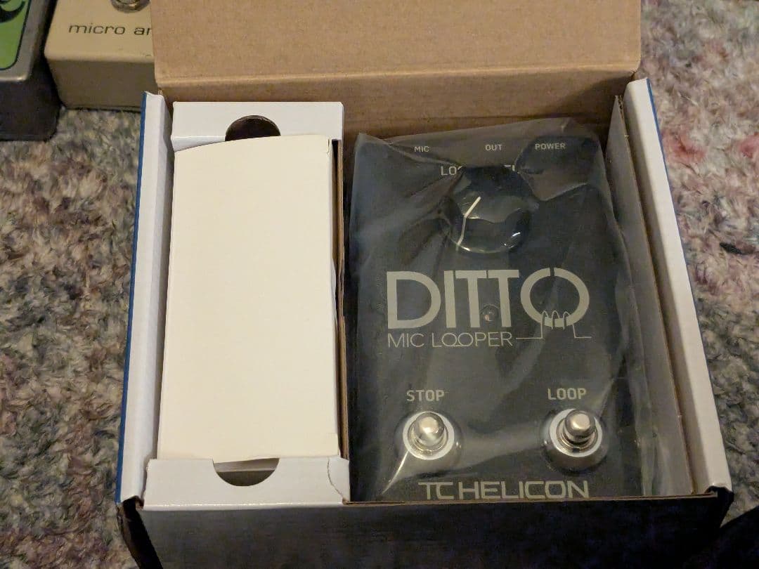 配信機器・PA機器・レコーディング機器 TC HELICON DITTO MIC LOOPER