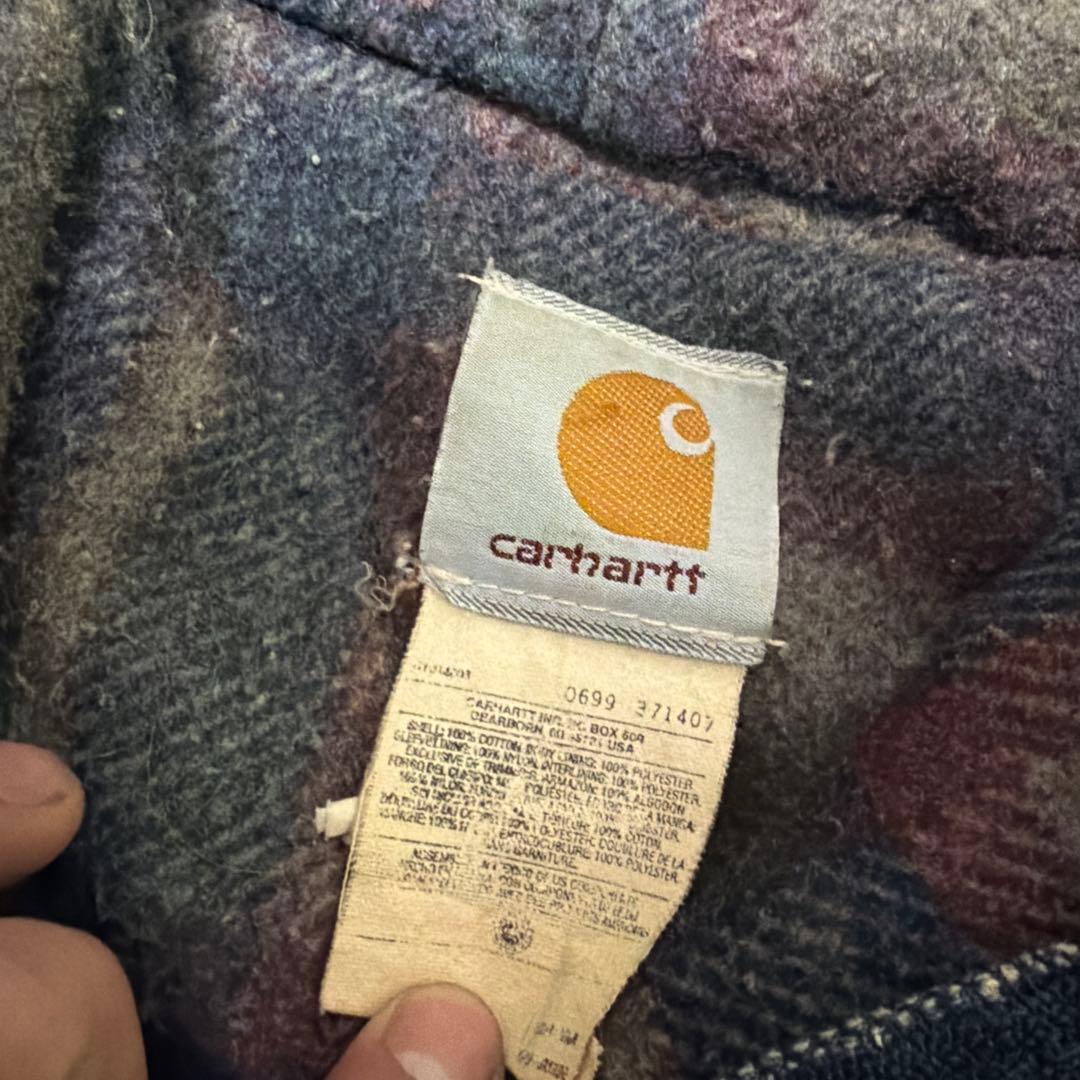 皇*】様 90s Carhartt Denim Active Jacket