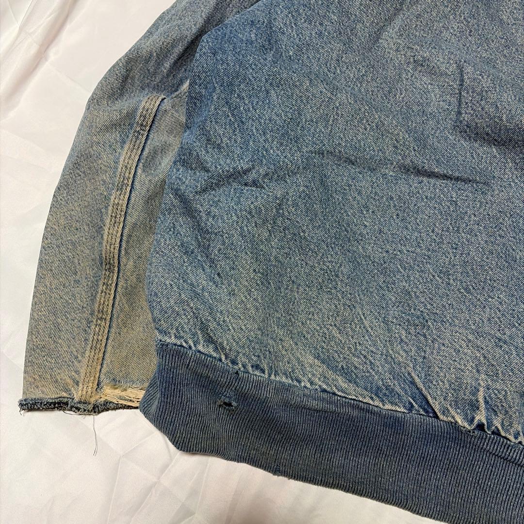 皇*】様 90s Carhartt Denim Active Jacket